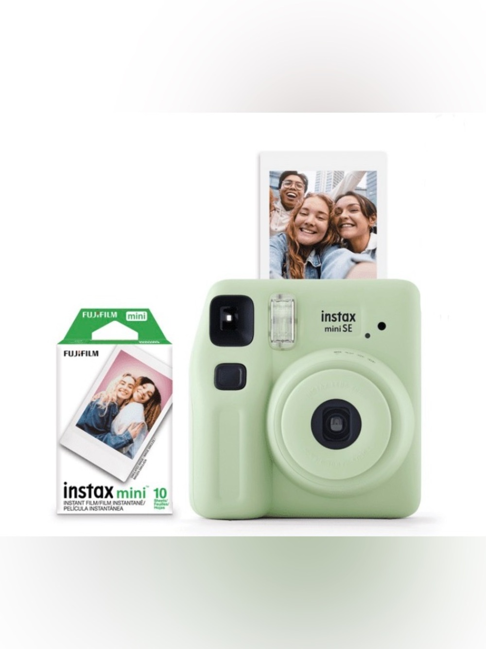 Fujifilm Instax Mini SE Instant Camera + 10pk Film NWT